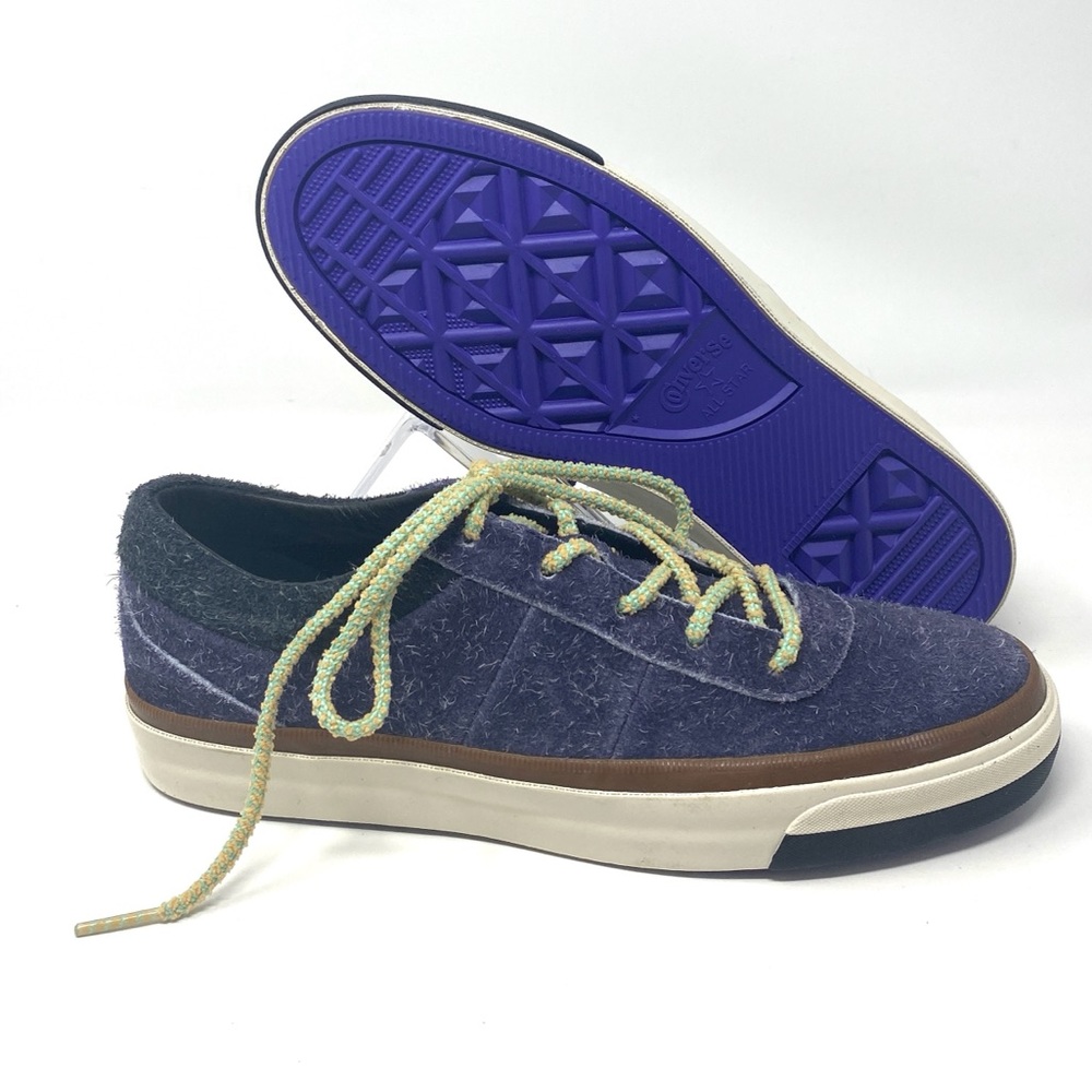 Converse đ„SALE!đ„ CLOT One Star CC OX Low Top Hair Suede Blue Womenâs Sneakers - Picture 11 of 14